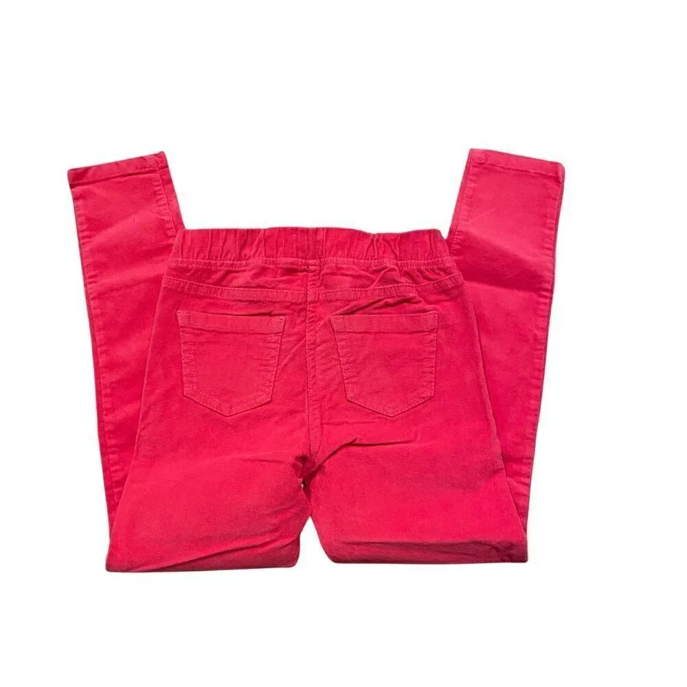 Boden Girl's Pink Corduroy Pants - Pull-On Elastic Waist - Size 10Y - Like New!